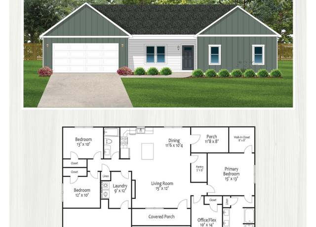 Property at 2624 Fountaintown Rd, Chinquapin, NC 28521, 3 beds, 2 baths