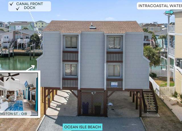 Property at 51 Wilmington St, Ocean Isle Beach, NC 28469, 4 beds, 2 baths