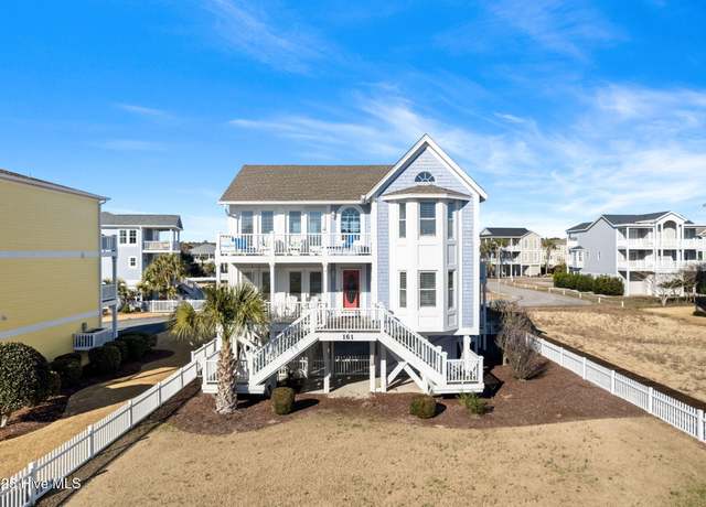 Property at 161 Brunswick Ave E, Holden Beach, NC 28462, 4 beds, 3 baths