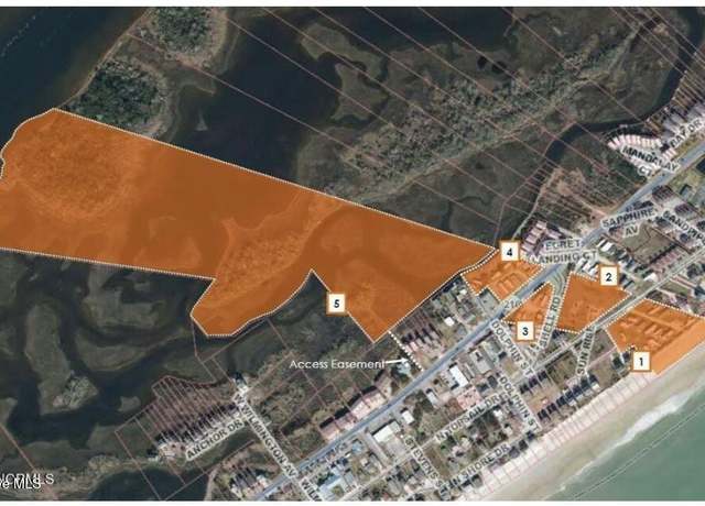 Property at 7,8,9,10.1 Sunset Ct, Surf City, NC 28445