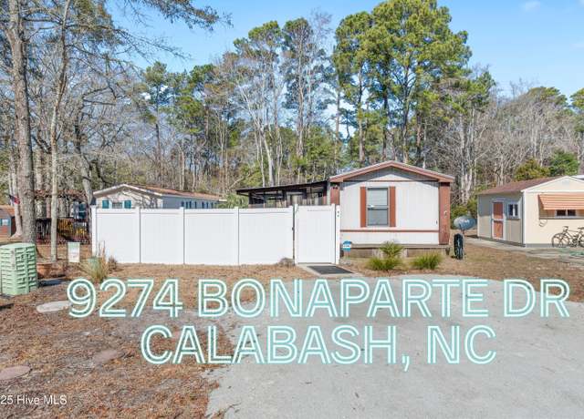 Property at 9274 Bonaparte Dr SW, Calabash, NC 28467, 2 beds, 2 baths