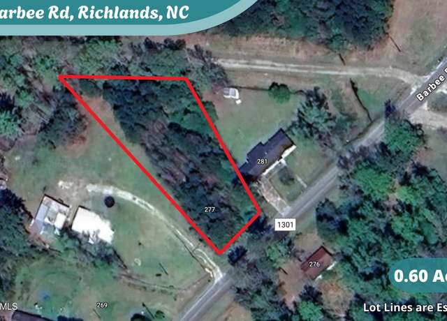 Property at 277 Barbee Rd, Richlands, NC 28574