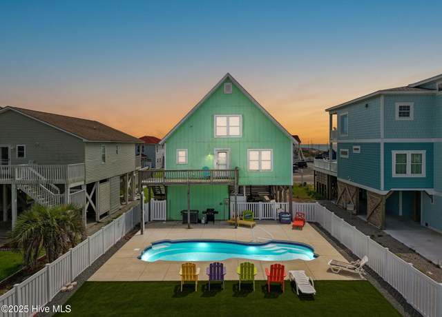 Property at 1414 E Beach Dr, Oak Island, NC 28465, 3 beds, 2 baths