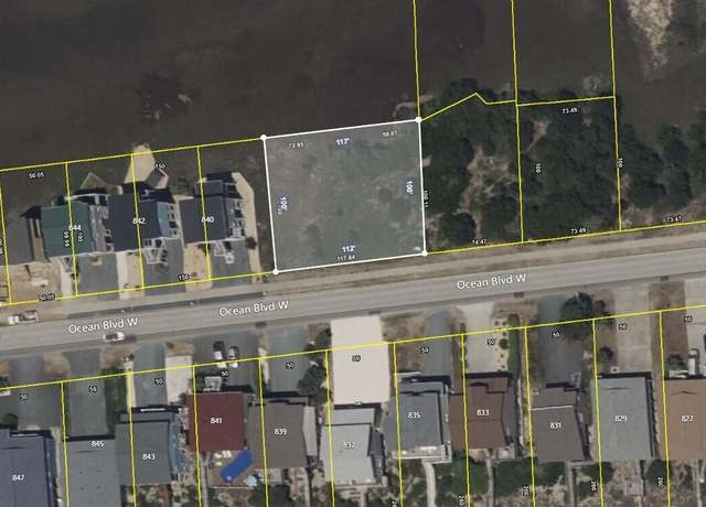 Property at 836 & 838 Ocean Blvd W, Holden Beach, NC 28462