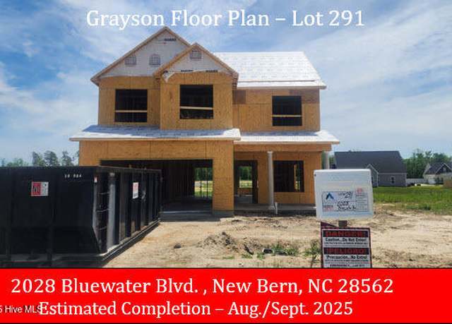 Property at 2028 Bluewater Blvd, New Bern, NC 28562, 4 beds, 2.5 baths