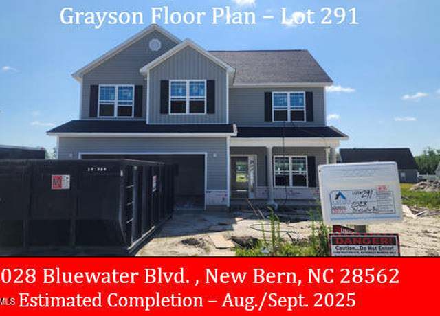 Property at 2028 Bluewater Blvd, New Bern, NC 28562, 4 beds, 2.5 baths