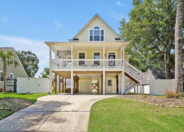Property at 805 E Yacht Dr, Oak Island, NC 28465, 3 beds, 2.5 baths