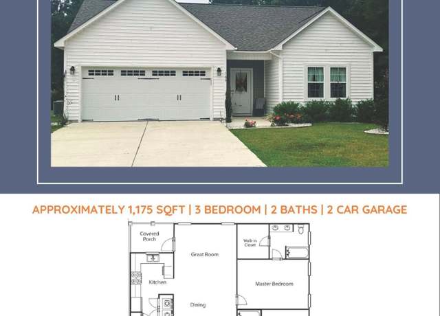 Property at 260 Drummer Kellum Rd, Jacksonville, NC 28546, 3 beds, 2 baths
