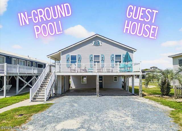 Property at 1120 E Beach Dr, Oak Island, NC 28465, 6 beds, 3 baths