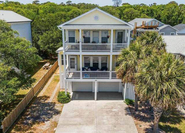 Property at 618 S Fourth Ave #1, Kure Beach, NC 28449, 5 beds, 3 baths