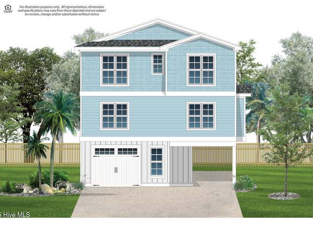 Property at 5201 E Pelican Dr, Oak Island, NC 28465, 5 beds, 3.5 baths