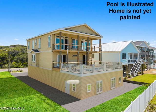 Property at 5201 E Pelican Dr, Oak Island, NC 28465, 5 beds, 3.5 baths