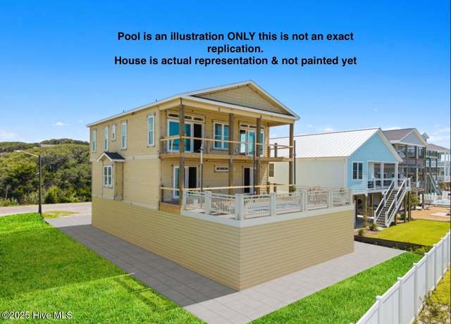 Property at 5201 E Pelican Dr, Oak Island, NC 28465, 5 beds, 3.5 baths