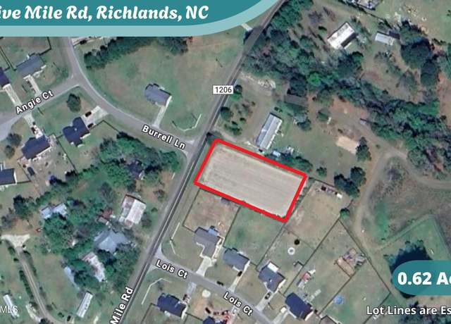 Property at 323 Five Mile Rd, Richlands, NC 28574