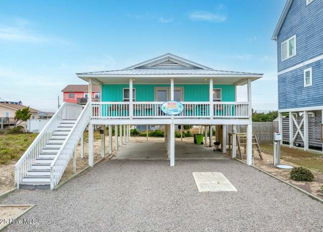 Property at 521 Ocean Dr, North Topsail Beach, NC 28460, 3 beds, 2 baths