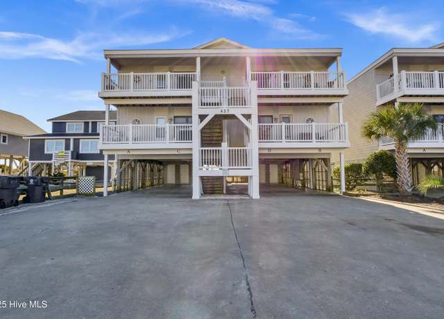 Property at 427 Ocean Blvd W Unit B, Holden Beach, NC 28462, 2 beds, 2 baths