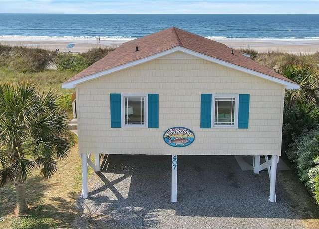 Property at 407 Ocean Dr, Oak Island, NC 28465, 3 beds, 2 baths