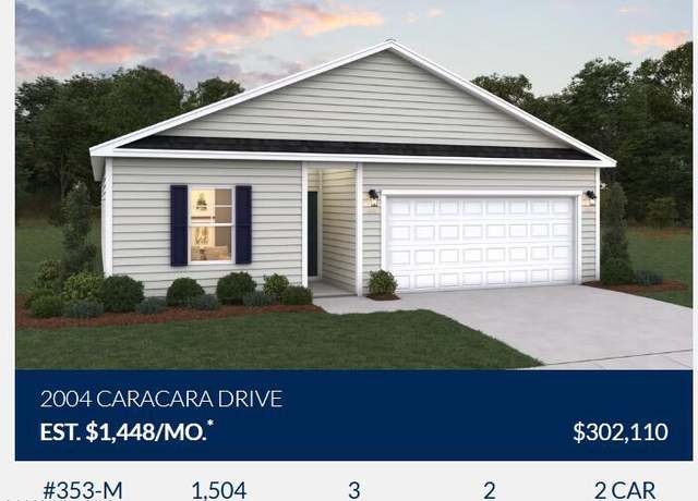 Property at 2004 Caracara Dr, New Bern, NC 28560, 3 beds, 2 baths