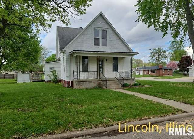Property at 1102 3rd St, Lincoln, IL 62656, 3 beds, 2 baths