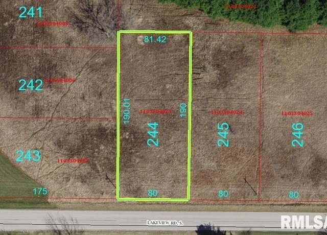 Property at 2244 Lakeview Road South, Dahinda, IL 61428