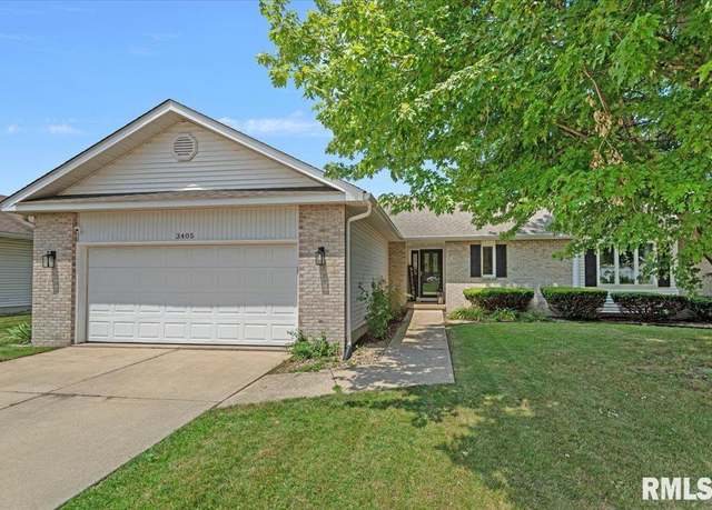 Property at 3405 Crystal Lake Dr, Springfield, IL 62711, 3 beds, 2 baths