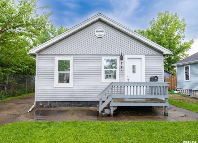 Property at 246 & 246 1/2 Herget St, Pekin, IL 61554, 2 beds, 1 bath