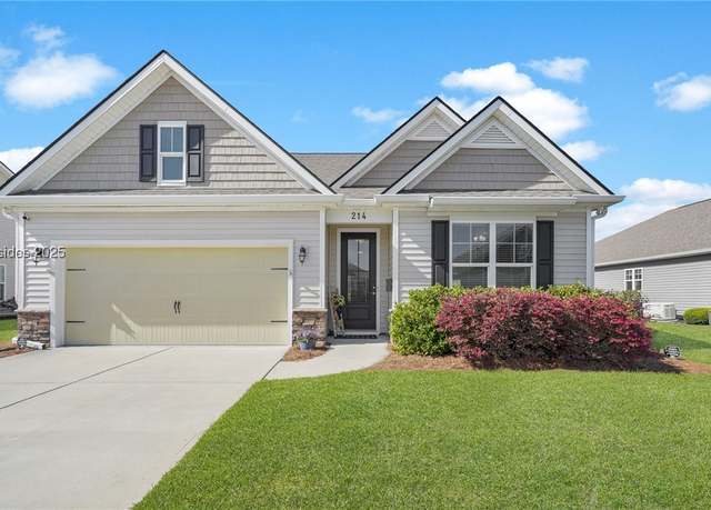 Property at 214 Lombards Mill Ln, Okatie, SC 29909, 4 beds, 2 baths
