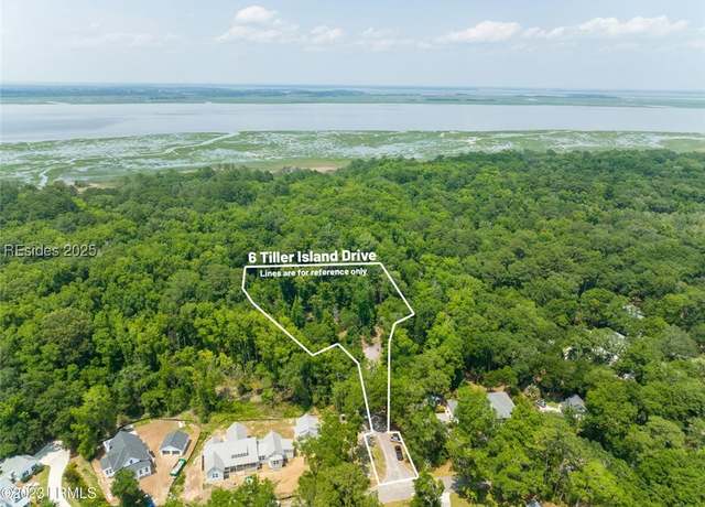 Property at 6 Tiller Island Dr, Beaufort, SC 29907