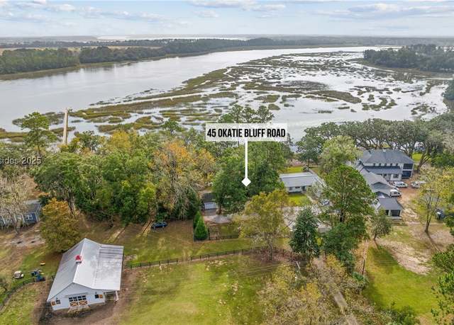 Property at 45 Okatie Bluff Rd, Okatie, SC 29909, 3 beds, 2 baths