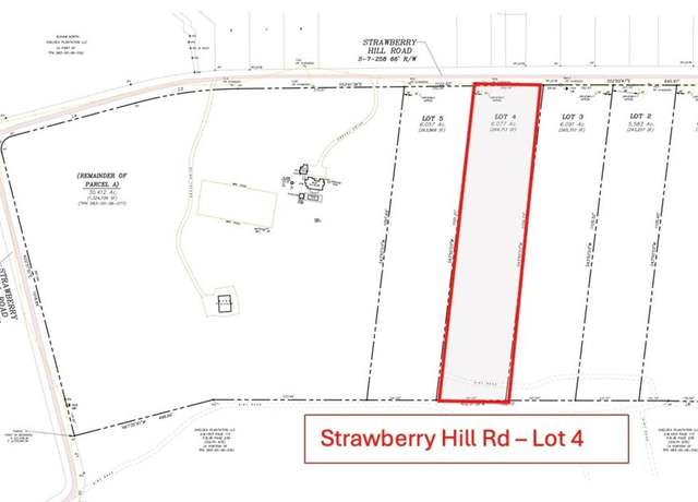 Property at 734 Strawberry Hill Rd Lot 4, Ridgeland, SC 29936