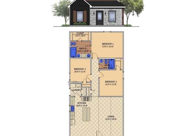 Property at 605 Lewis Street Street, Sulphur, LA 70663, 3 beds, 2 baths