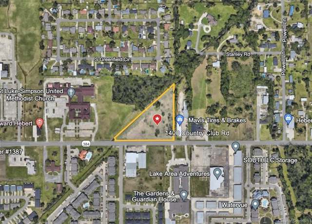 Property at 1400 Country Club Road Road, Lake Charles, LA 70605