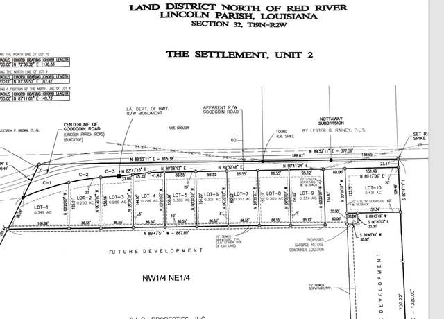 Property at Goodgoin Rd, Ruston, LA 71270
