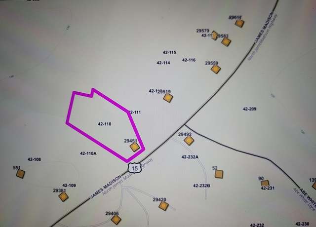 Property at 29451 N James Madison Hwy, New Canton, VA 23123