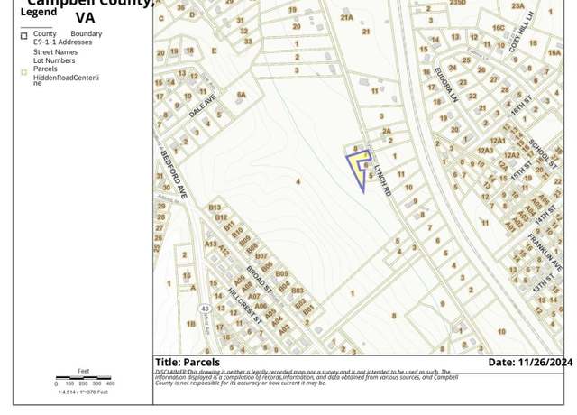 Property at 0 Lynch Rd, Altavista, VA 24517