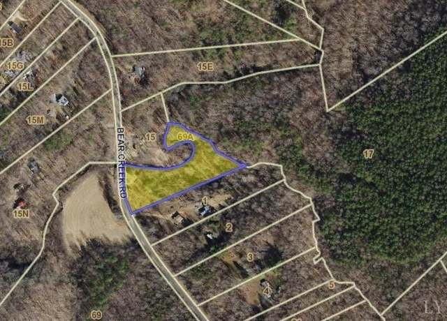Property at 0 Bear Crk, Rustburg, VA 24588