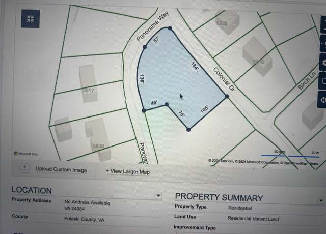 Property at 0 Panorama Way, Dublin, VA 24084