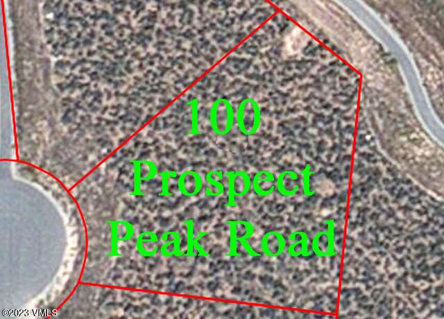 Property at 100 Prospect Peak Rd, Eagle, CO 81631