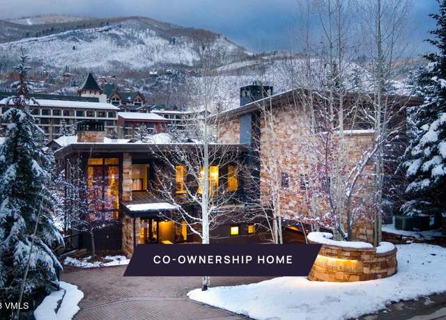 Property at 745 Forest Rd #B, Vail, CO 81657, 4 beds, 4.5 baths