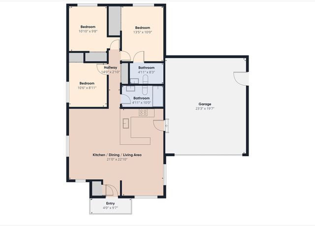 Property at 2070 Thiel Ave, Mckinleyville, CA 95519, 3 beds, 2 baths