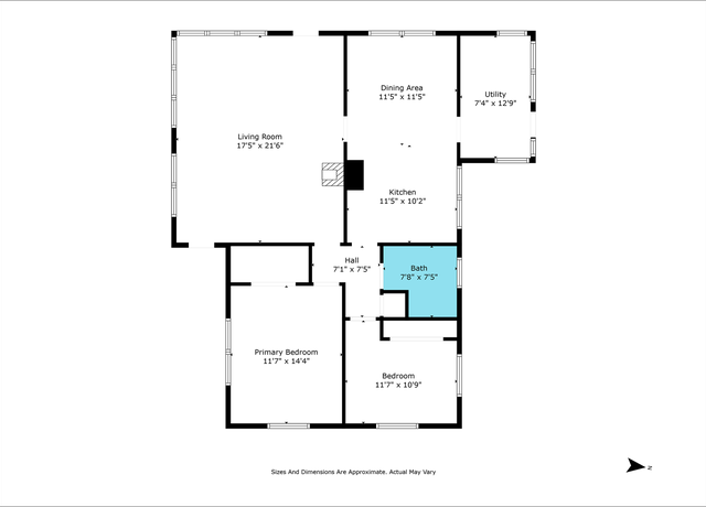 Property at 851 Pine Hill Rd, Eureka, CA 95503, 2 beds, 1 bath