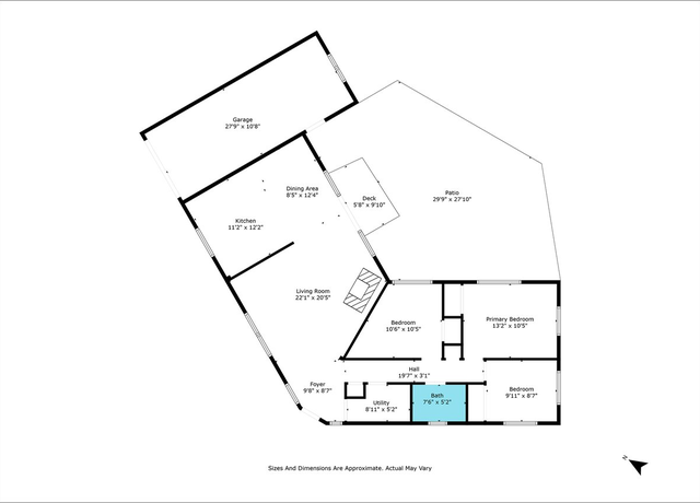 Property at 7189 Worthington Dr, Eureka, CA 95503, 3 beds, 1 bath