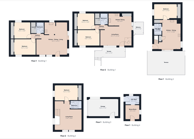 Property at 2016-2026 St.maru Ln, Mckinleyville, CA 95519, 0.5 baths
