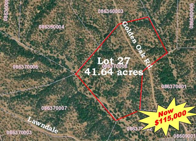 Property at LOT 27 Golden Oak Dr, Cottonwood, CA 96022