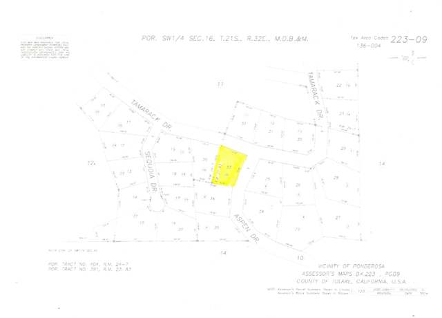 Property at Aspen Dr, Ponderosa, CA 93265