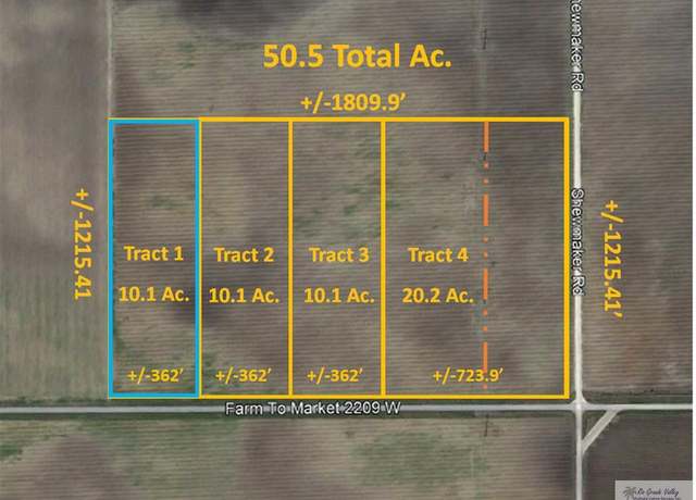 Property at Tract 1 Fm 2209, San Perlita, TX 78590