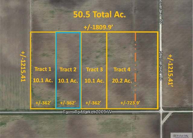 Property at Tract 2 Fm 2209, San Perlita, TX 78590