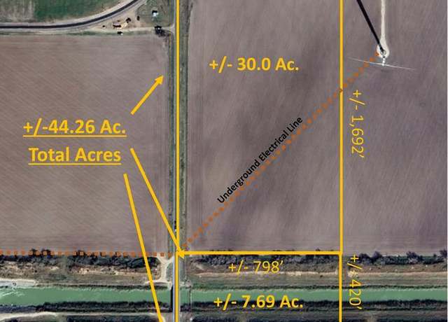 Property at 44.26 Ac. W Fm 491, Lyford, TX 78569