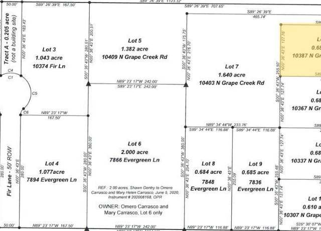Property at 10387 Grape Creek Rd #10, San Angelo, TX 76901
