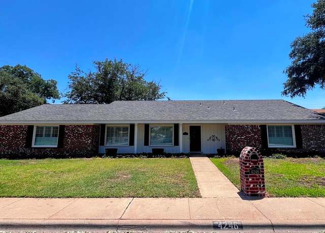 Property at 4246 Kirkwood Dr, Odessa, TX 79762, 4 beds, 2.5 baths